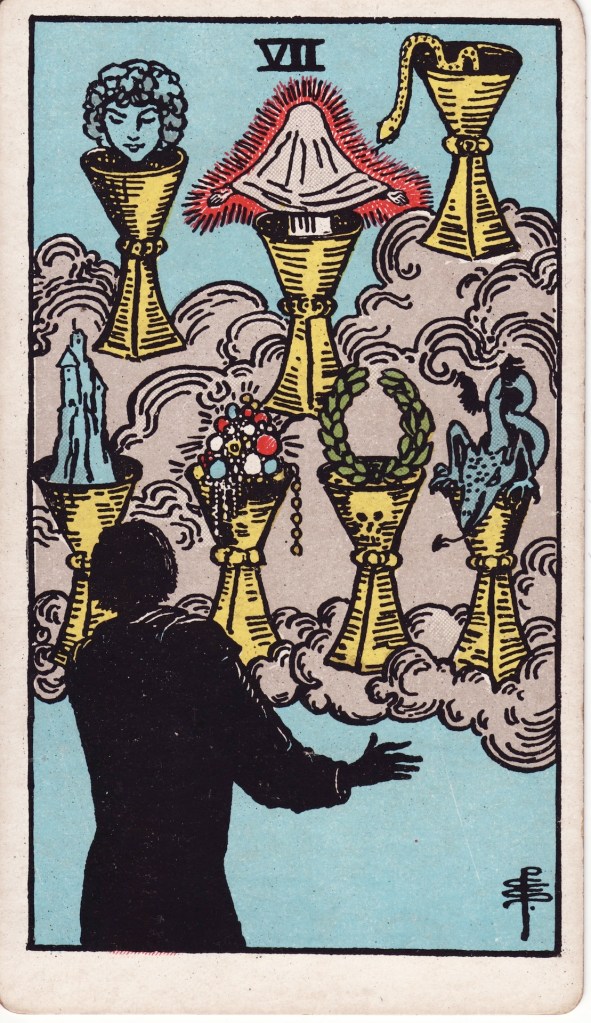 seven of cups tarot card