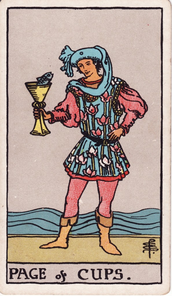 page of cups tarot