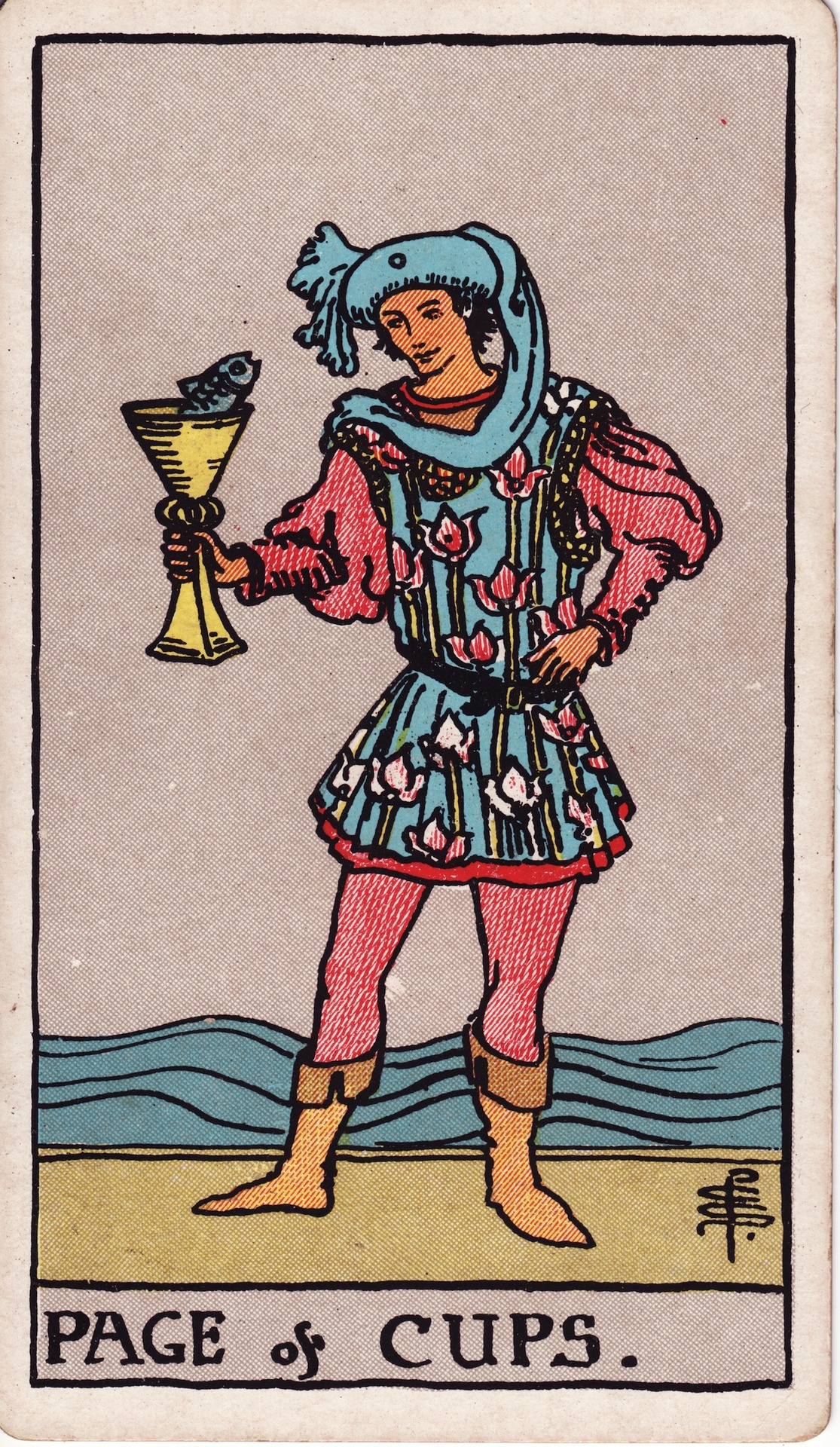 page of cups tarot
