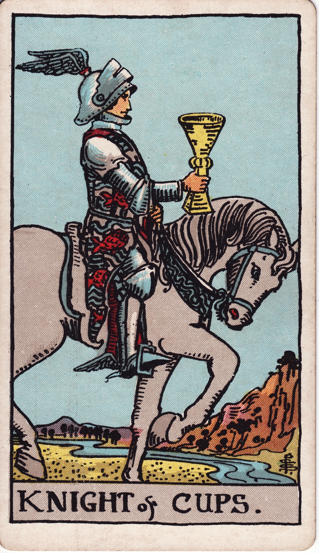 knight of cups tarot card