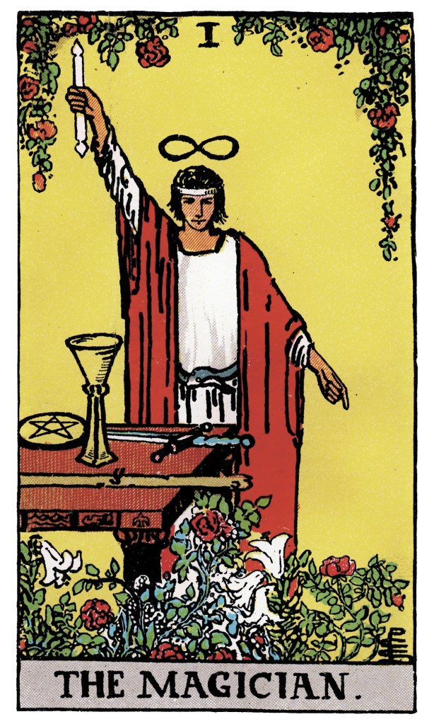 the magician tarot card