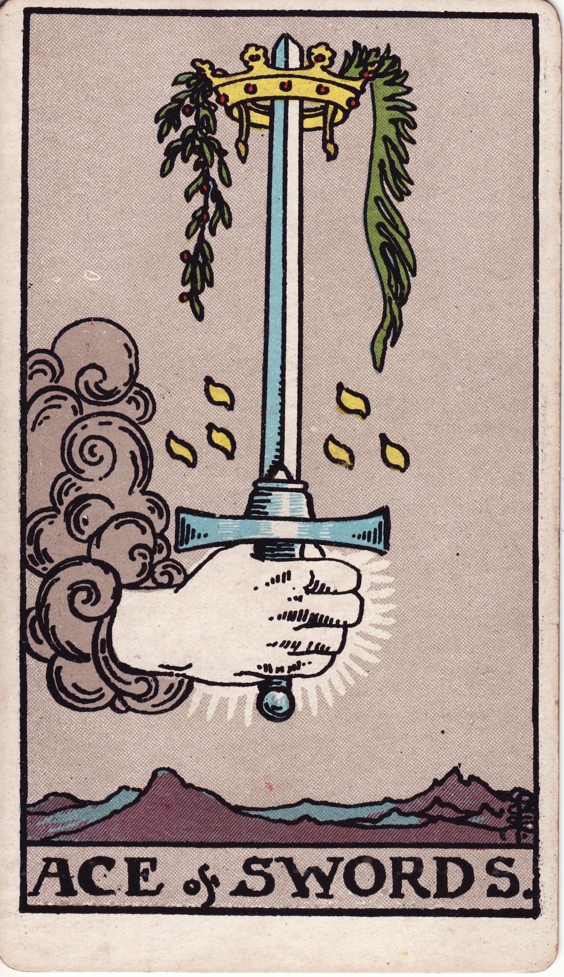 ace of swords tarot card