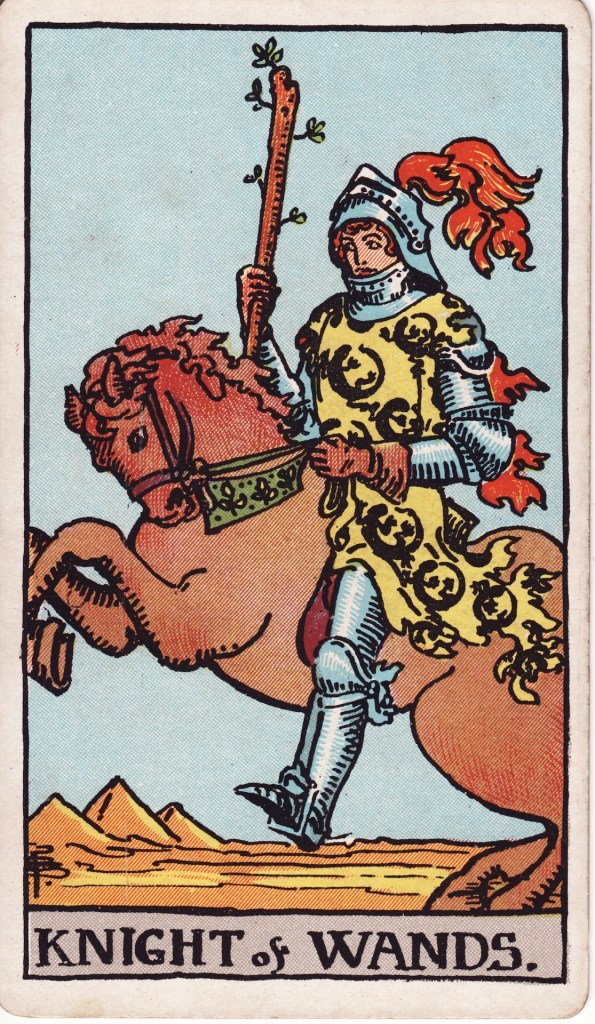 knight of wands tarot card